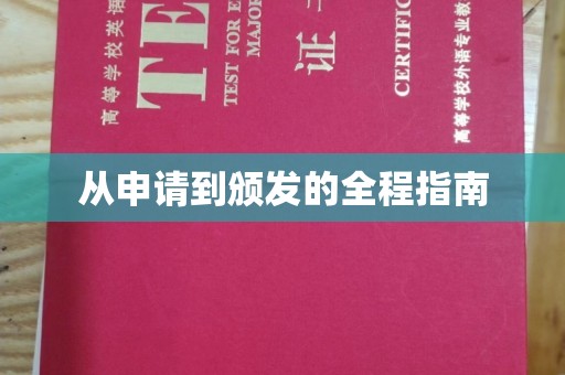 满城从申请到颁发的全程指南