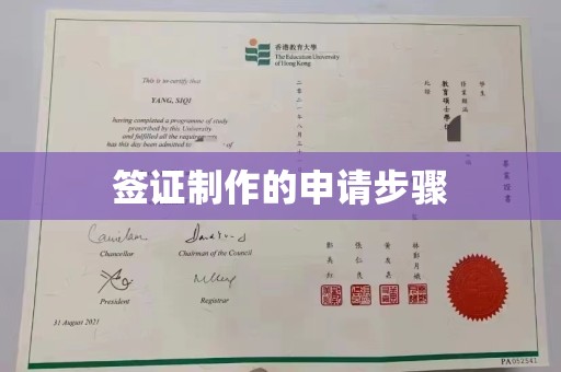 满城签证制作的申请步骤