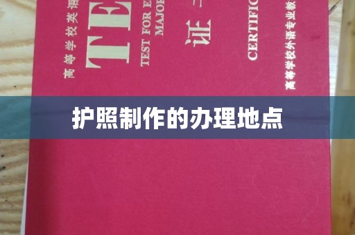满城护照制作的办理地点