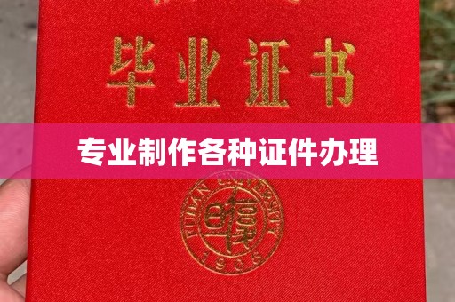 满城专业制作各种证件办理