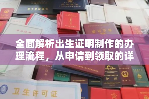 满城全面解析出生证明制作的办理流程，从申请到领取的详细指南